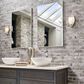 MS International Brickstone Taupe 2" x 10" Porcelain Tile, , large
