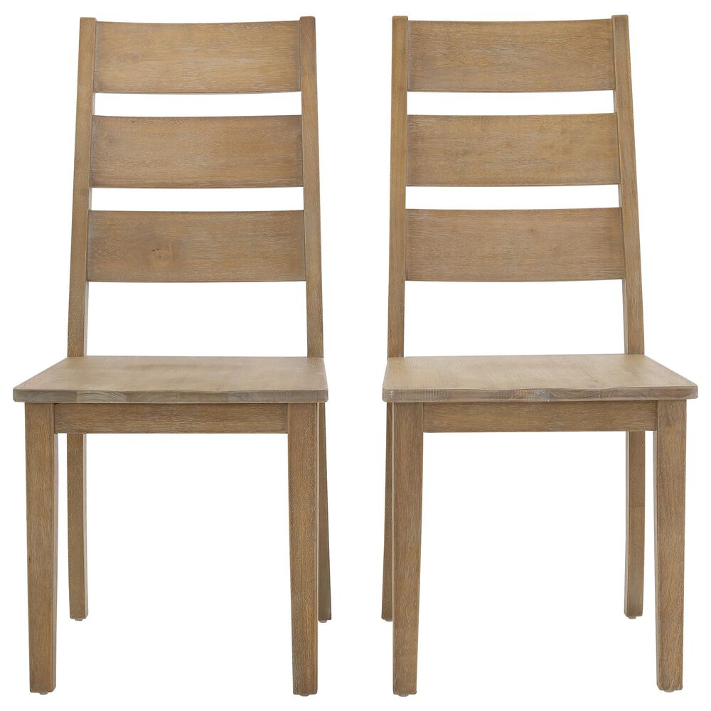 Crosley Furniture Joanna Dining Chair in Rustic Brown &#40;Set of 2&#41;, , large