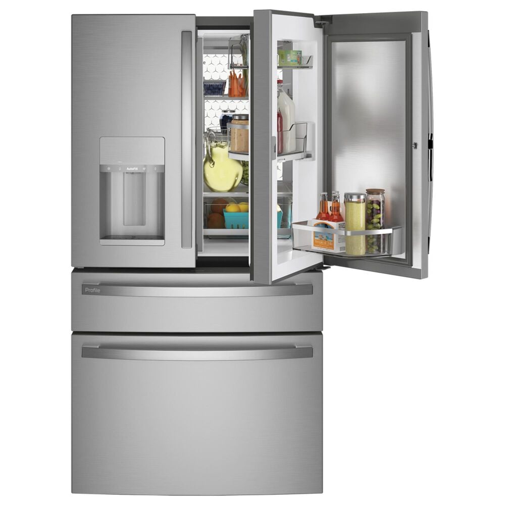 GE Appliances 22.4 Cu. Ft. 4-Door French-Door Refrigerator with Door In Door in Fingerprint Resistant Stainless, , large