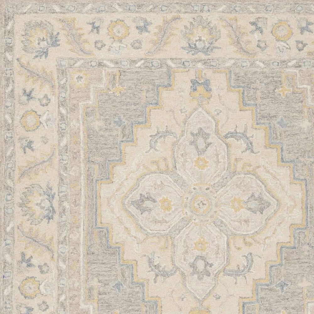Safavieh Micro-Loop 5&#39; Square Beige and Grey Area Rug, , large