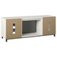 DHP Lumina 65" TV Stand with Electric Fireplace in Plaster, , large