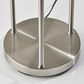 Adesso Trio Shelf Floor Lamp in Brushed Steel, , large