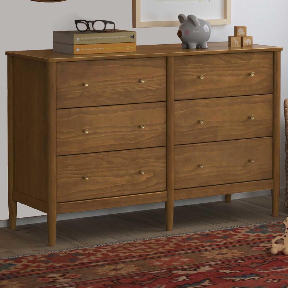 DaVinci Frem 6-Drawer Dresser in Walnut, , large