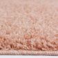 Central Oriental Geneva Shag 5" x 7" Blush Area Rug, , large