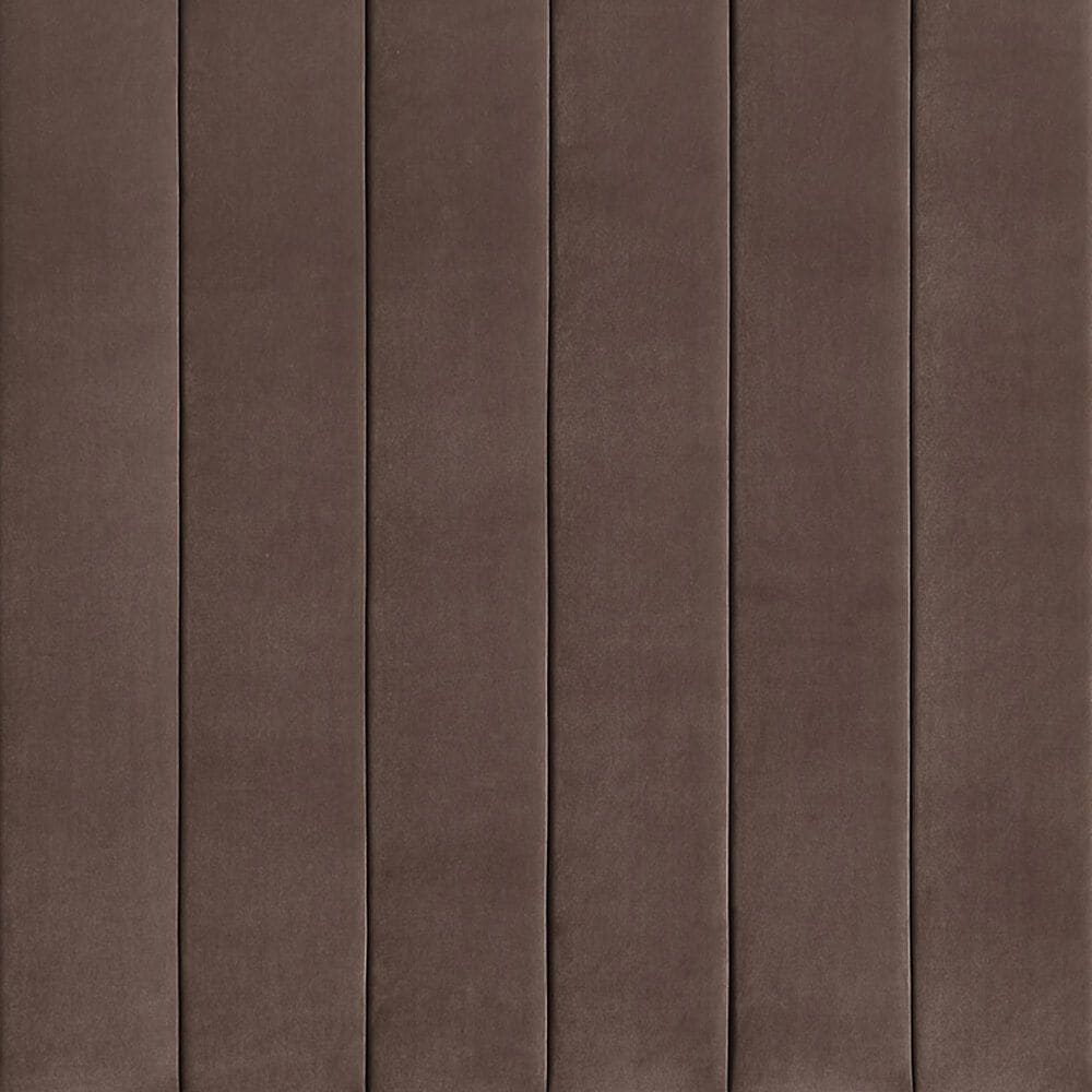 Crystal City Pearson King Upholstered Bed in Chocolate, , large