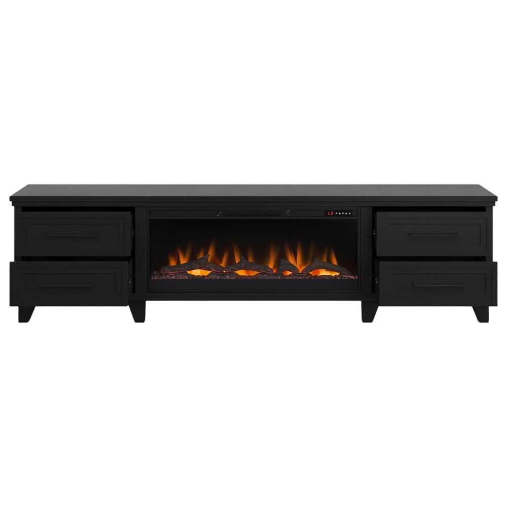 Legends Home Sonoma 95" Fireplace Console in Seal Skin, , large