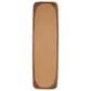 Maple and Jade 71" Oval Wall Mirror in Dark Brown, , large