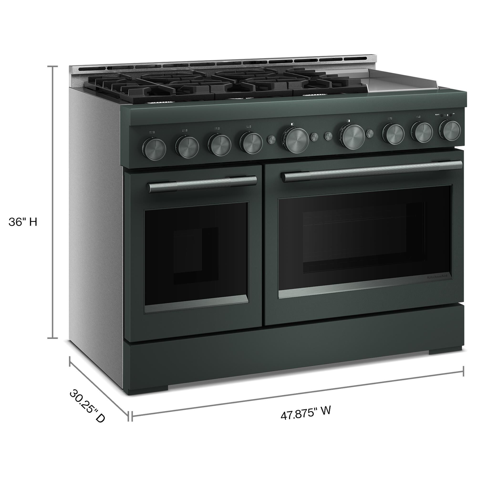 KitchenAid 6.3 Cu. Ft. Commercial-Style Gas Range in Juniper