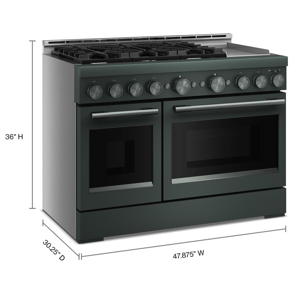 KitchenAid 6.3 Cu. Ft. Commercial-Style Gas Range in Juniper, , large