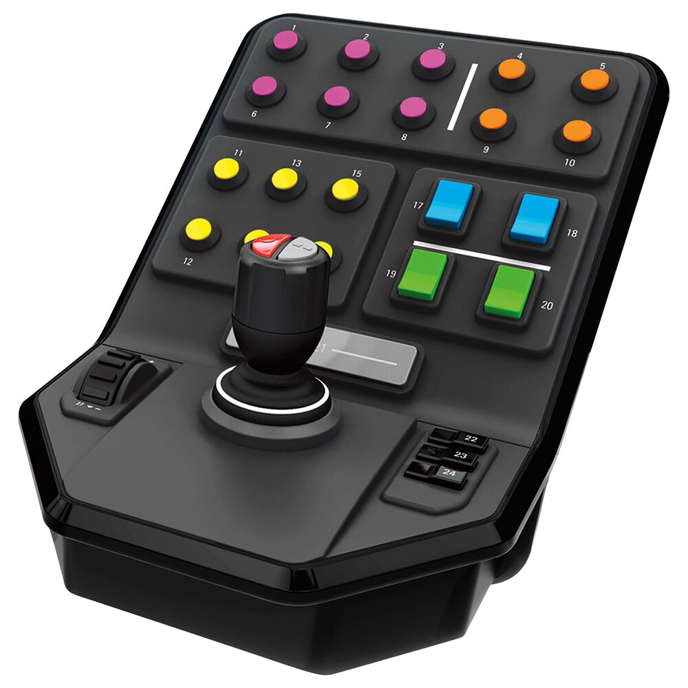 Logitech G Saitek Farm Sim Vehicle Side Panel in Black, , large