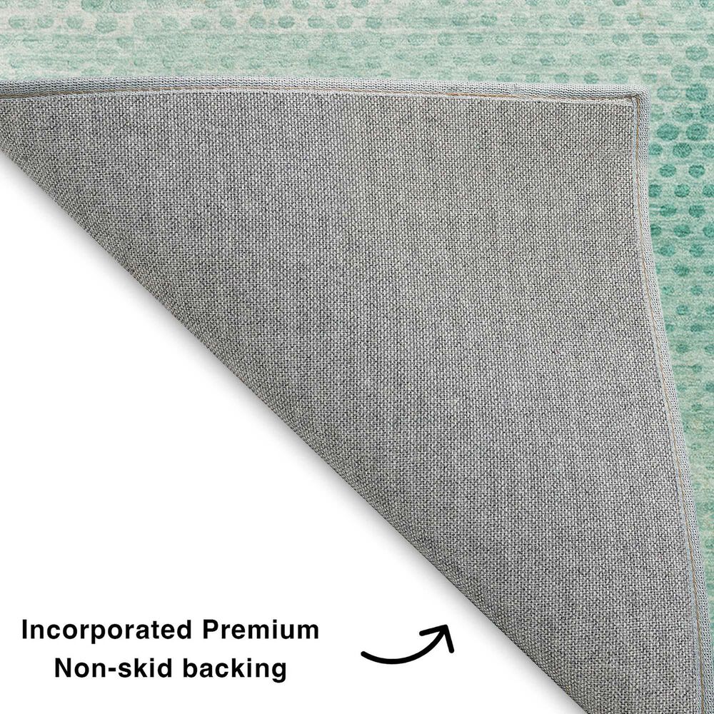 Dalyn Rug Company Trevi TV4 10&#39; x 14&#39; Teal Area Rug, , large