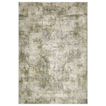Surya Avellino 2"7" x 7"3" Light Gray, Light Beige, Light Olive, Olive, Gray, Deep Teal and Tan Runner, , large