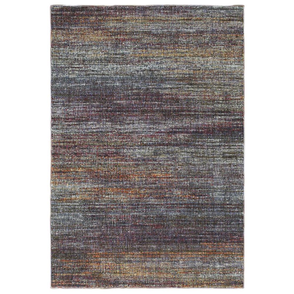 Oriental Weavers Atlas 8037B 6"6" x 9"5" Multi Area Rug , , large