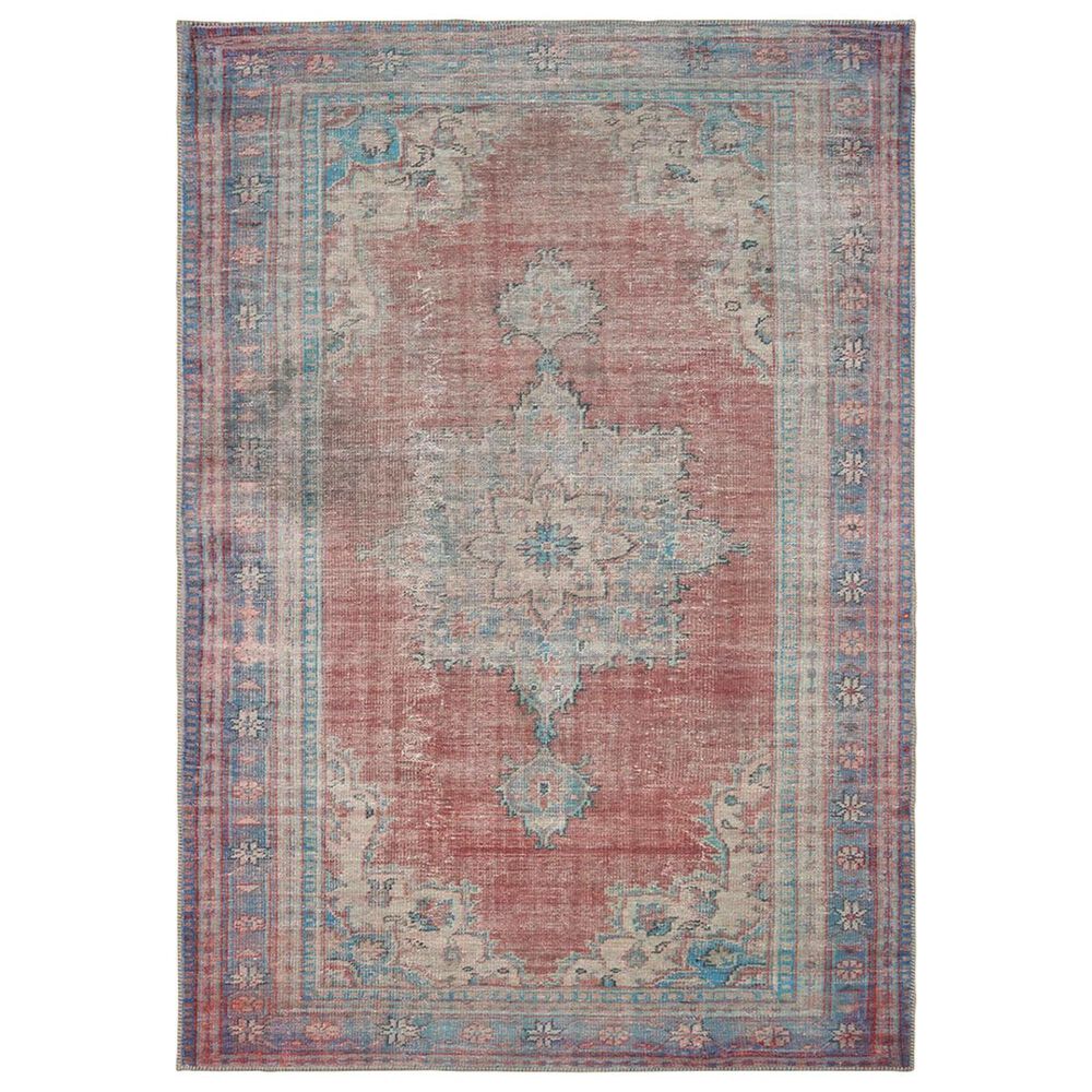 Oriental Weavers Sofia 85819 8"3" x 11"6" Red and Blue Area Rug, , large