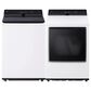 LG 5.3 Cu. Ft. Top Load Washer and 7.3 Cu. Ft. Electric Dryer with AI Sensing in Alpine White, , large