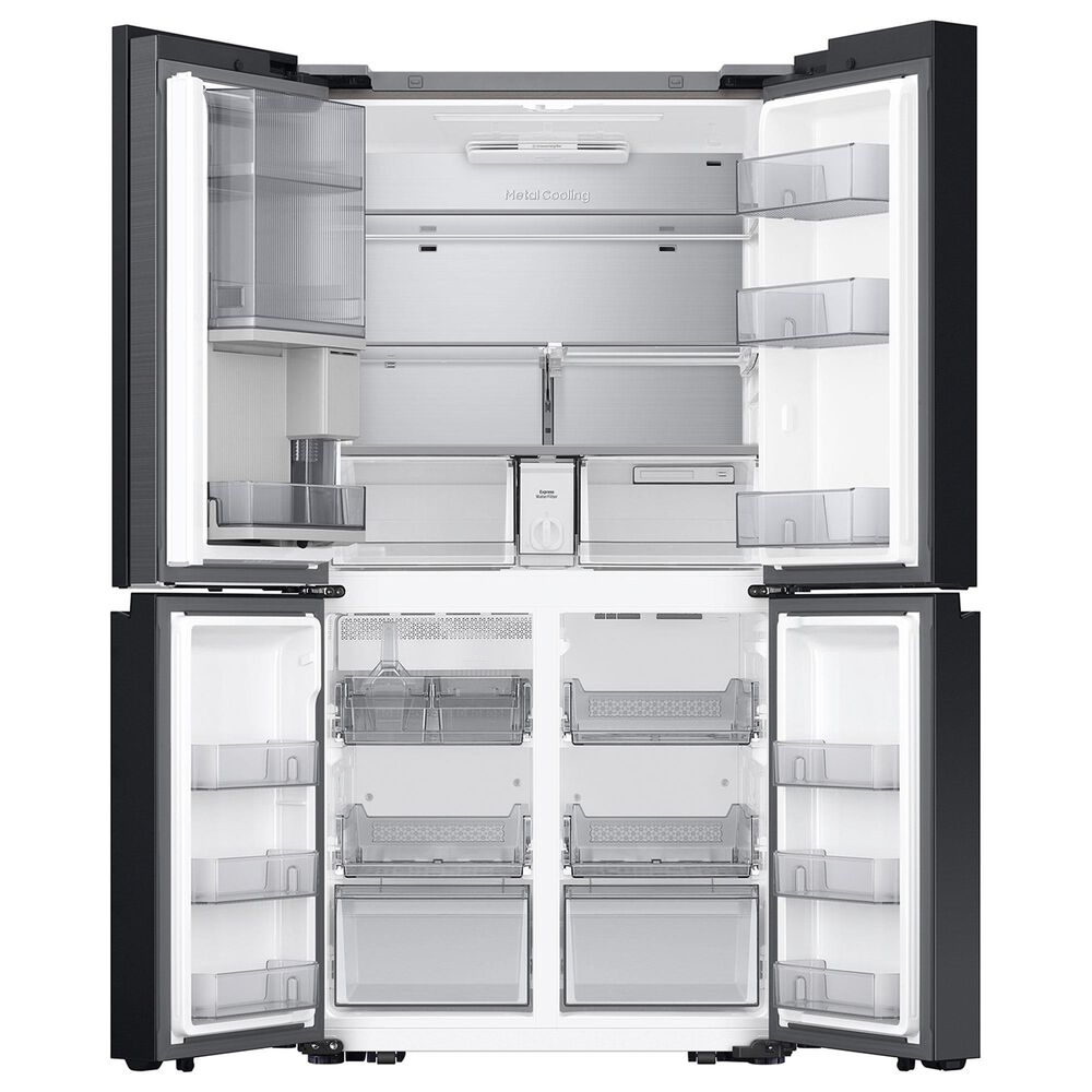 Samsung Bespoke 28.6 Cu. Ft. Bespoke 4-Door Flex French Door Refrigerator with Auto Open Door in Stainless Steel, , large