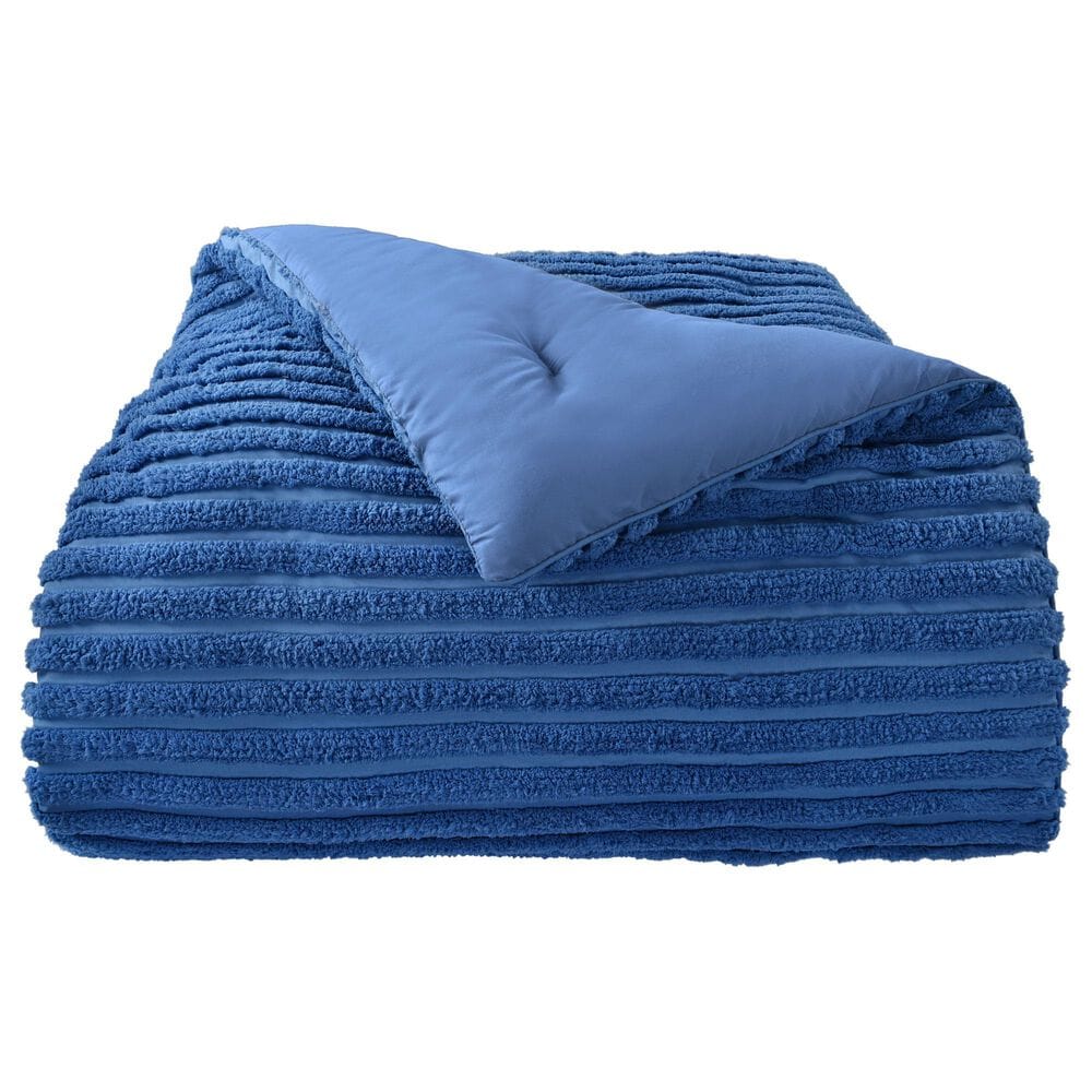 J. Queen New York Darby 3-Piece Full/Queen Comforter Set in Azure, , large