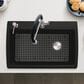Blanco Diamond Super Single Dual Mount Kitchen Sink in Coal Black, , large