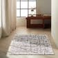 Nourison Rush 2"2" x 3"9" Ivory and Grey Area Rug, , large