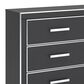 Ashley Zuraleus 4-Piece King Upholstered Platform Bedroom Set in Matte Black, , large