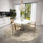 Dalyn Rug Company Sedona Geometric 8" Round Moss Indoor/Outdoor Area Performance Rug, , large