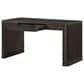 Wycliff Bay Tulane 2-Piece Writing Desk and Bookcase Set in Dark Chocolate, , large