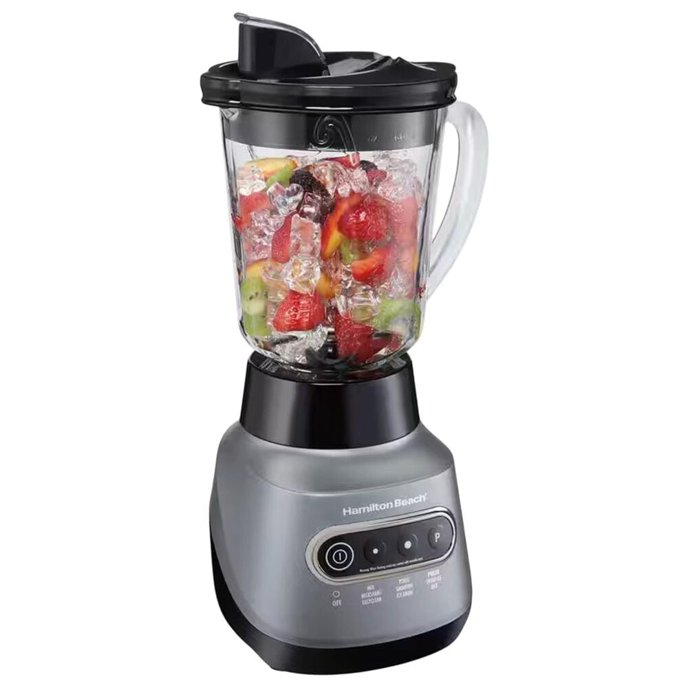 Hamilton Beach 2-in-1 Blender with Travel Jar in Gray, , large