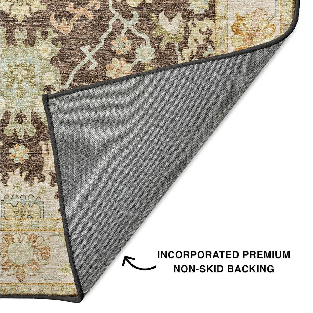 Dalyn Rug Company Hatay HY2 8&#39; x 10&#39; Chocolate Area Rug, , large