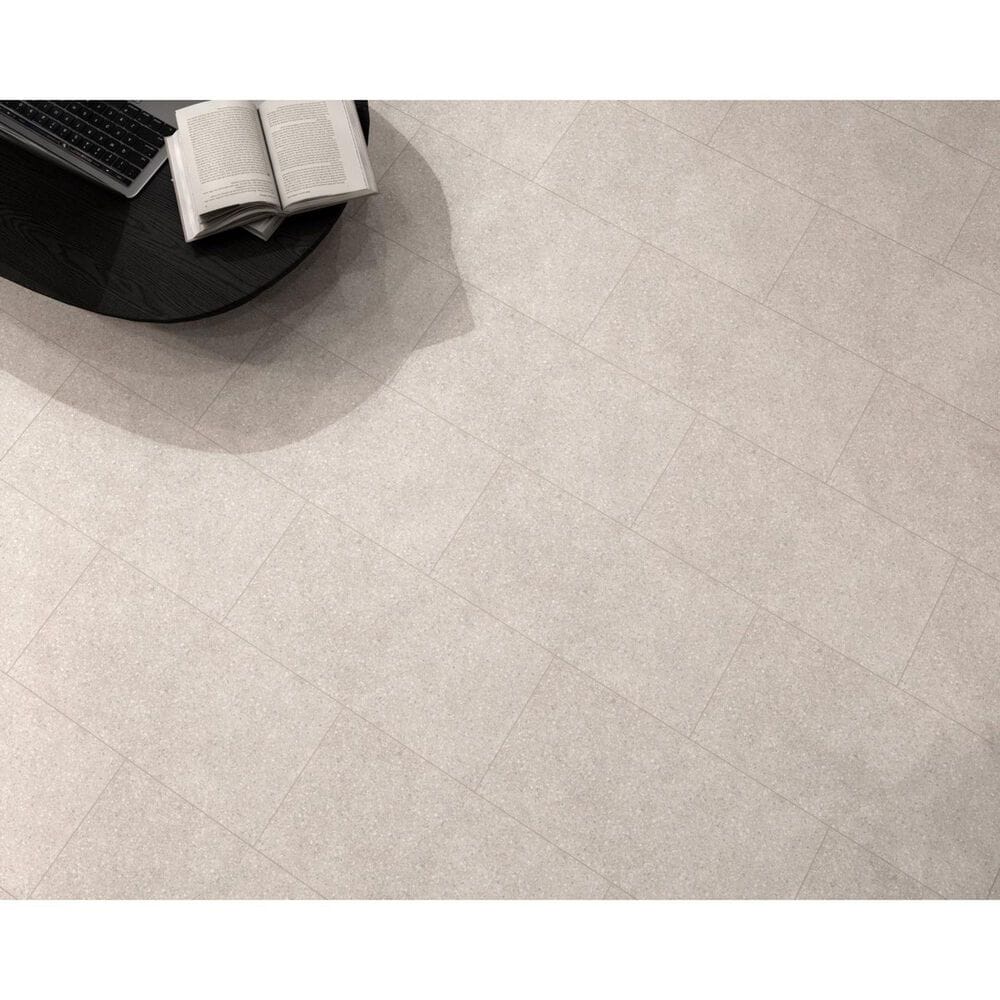 Emser Fragmento Fawn Small Speckle 12" x 24" Glazed Porcelain Tile, , large