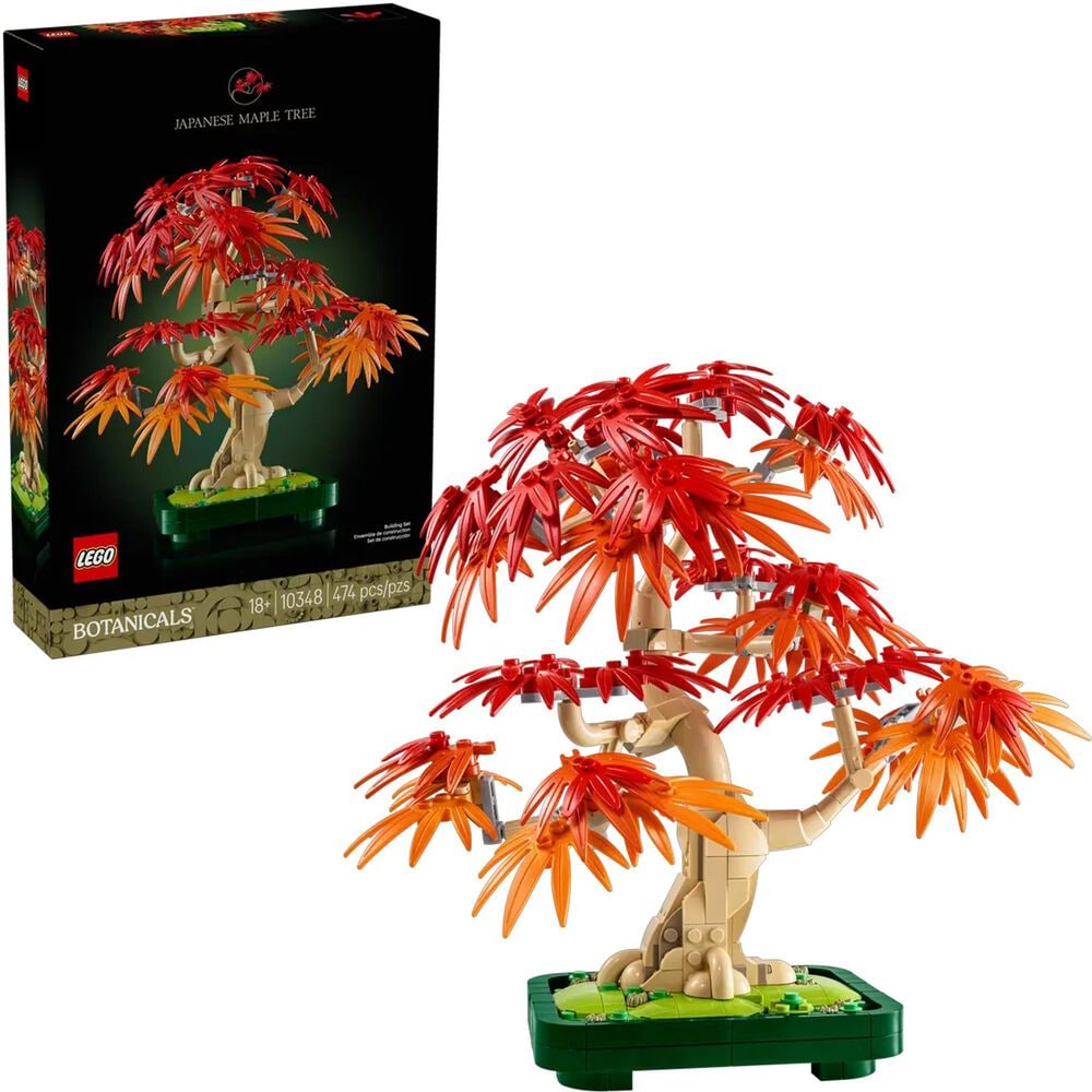 LEGO Botanicals Japanese Red Maple Bonsai Tree Building Set, , large