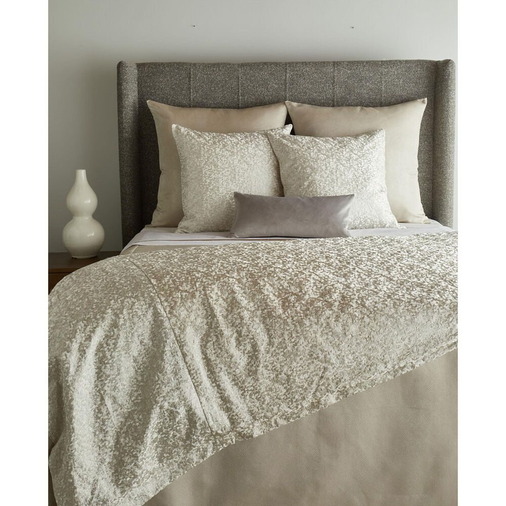 Ann Gish Diamond Dust 96" x 50" Throw in Pearl, , large