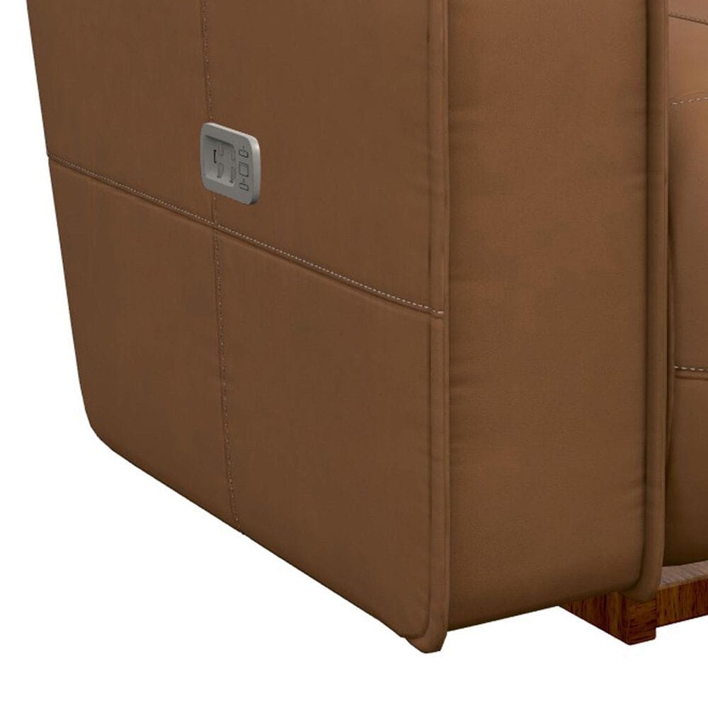 La-Z-Boy Maddox Power Rocker Recliner with Headrest and Lumbar in Camel, , large