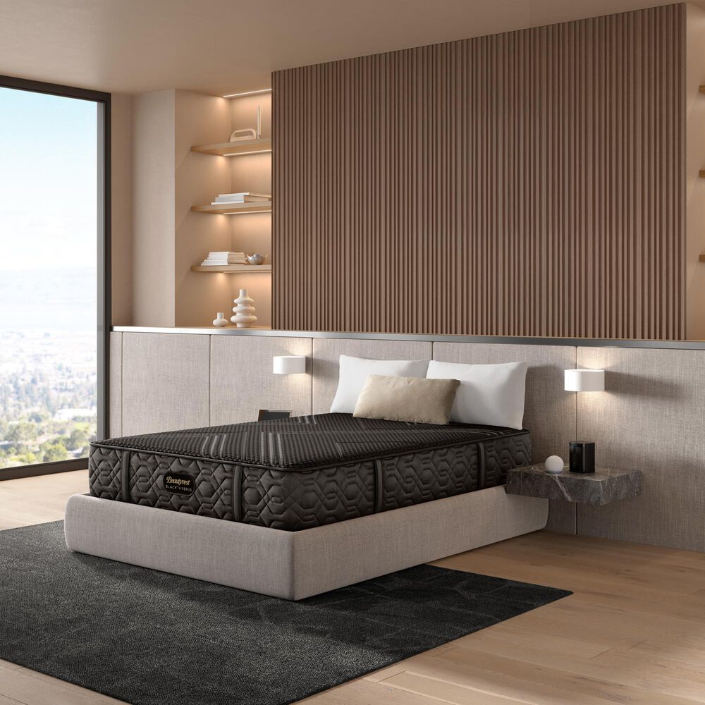 Beautyrest Black Hybrid Series 1 Firm California King Mattress, , large
