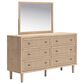 Ashley Cielden 5-Piece Upholstered Queen Bedroom Set in Two Tone, , large