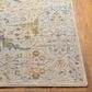 Surya Reina Denim, Light Gray, Cream, Tan, Mustard, Olive and Rust 2"7" x 10" Runner, , large