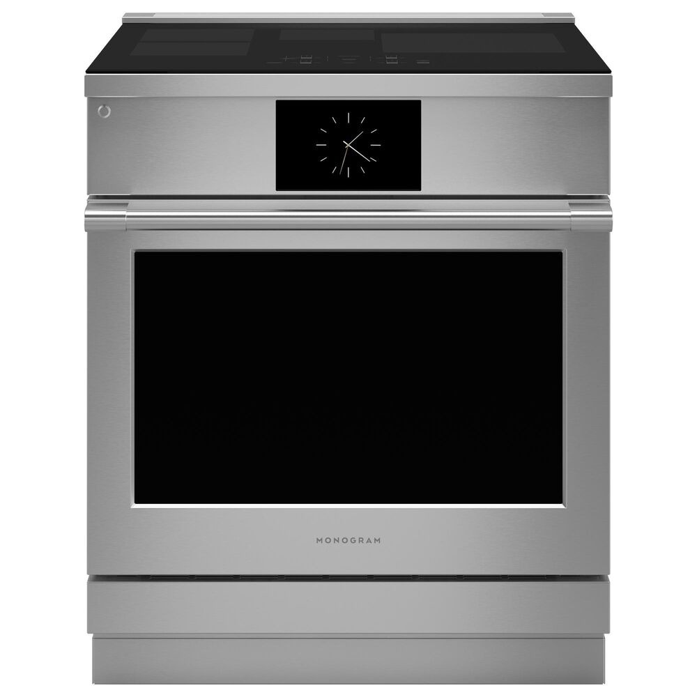 Monogram 30&quot; Induction Professional Range with 4-Elements in  Stainless Steel, , large