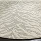 Safavieh Marbella MRB632A 6" Round Light Grey and Ivory Area Rug, , large