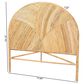 Baxton Studio Seana King Panel Headboard in Honey, , large