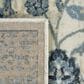 Kas Oriental Rugs Heritage Elegance 2"2" x 7"11" Ivory and Blue Runner, , large