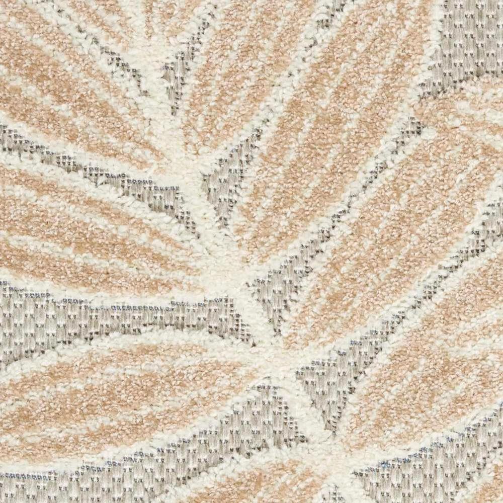 Nourison Aloha Tropical 5&#39;3&quot; x 7&#39;5&quot; Natural Indoor/Outdoor Area Rug, , large