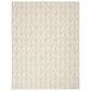 Nourison Aloha Floral 3"6" x 5"6" Ivory and Grey Indoor/Outdoor Area Rug, , large