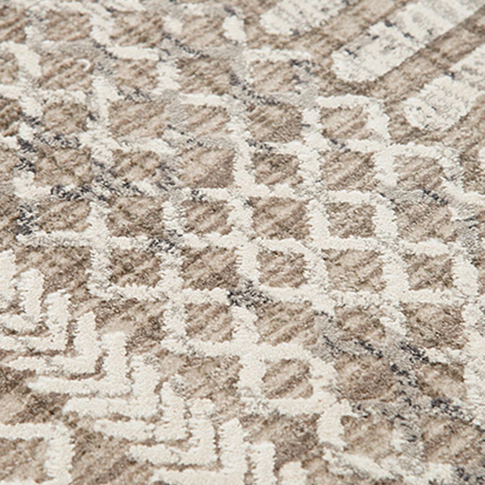 RIZZY Calabria 5&#39;3&quot; x 7&#39;6&quot; Neutral and Brown Area Rug, , large