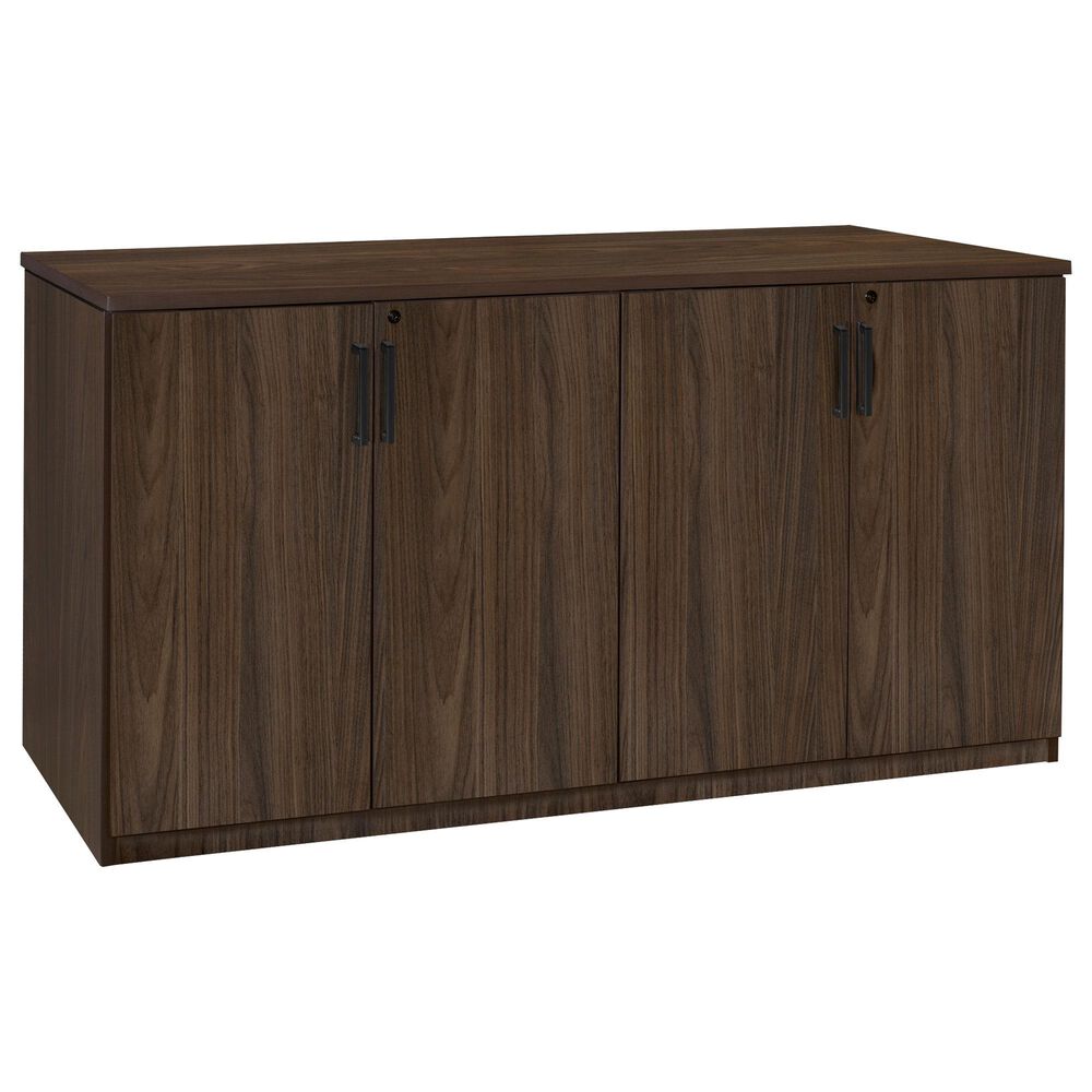 Regency Global Sourcing Legacy 72" Office Storage Cabinet Buffet in Neo Walnut, , large