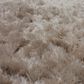 Karastan Billow Shag 6"6" x 9" Taupe Area Rug, , large