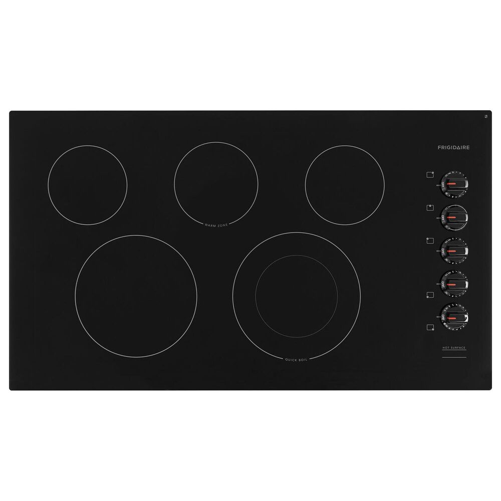 Frigidaire 36&quot; Electric Ceramic Glass Cooktop in Black, , large