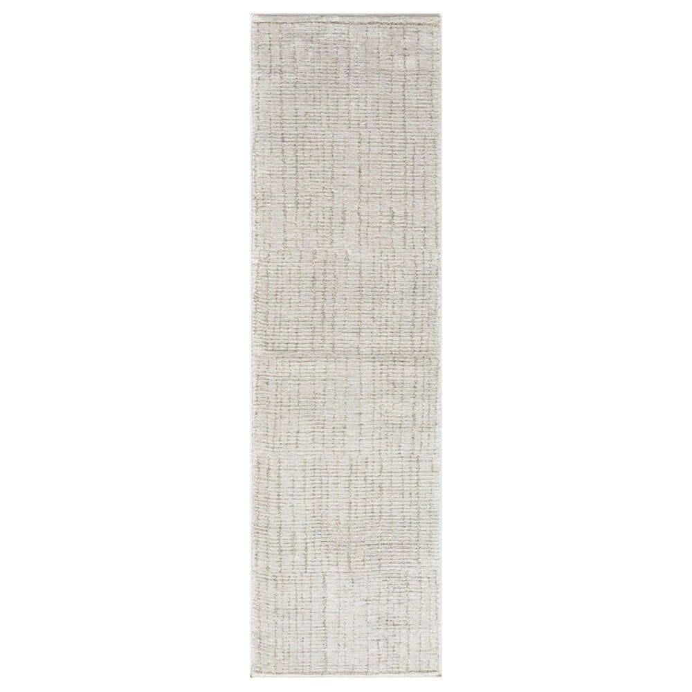 Nourison Andes 2"2" x 7"6" Silver Runner, , large
