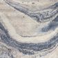 Jaipur Ferris Orion Blanc De Blanc and Orion Blue 8" x 10" Area Rug, , large