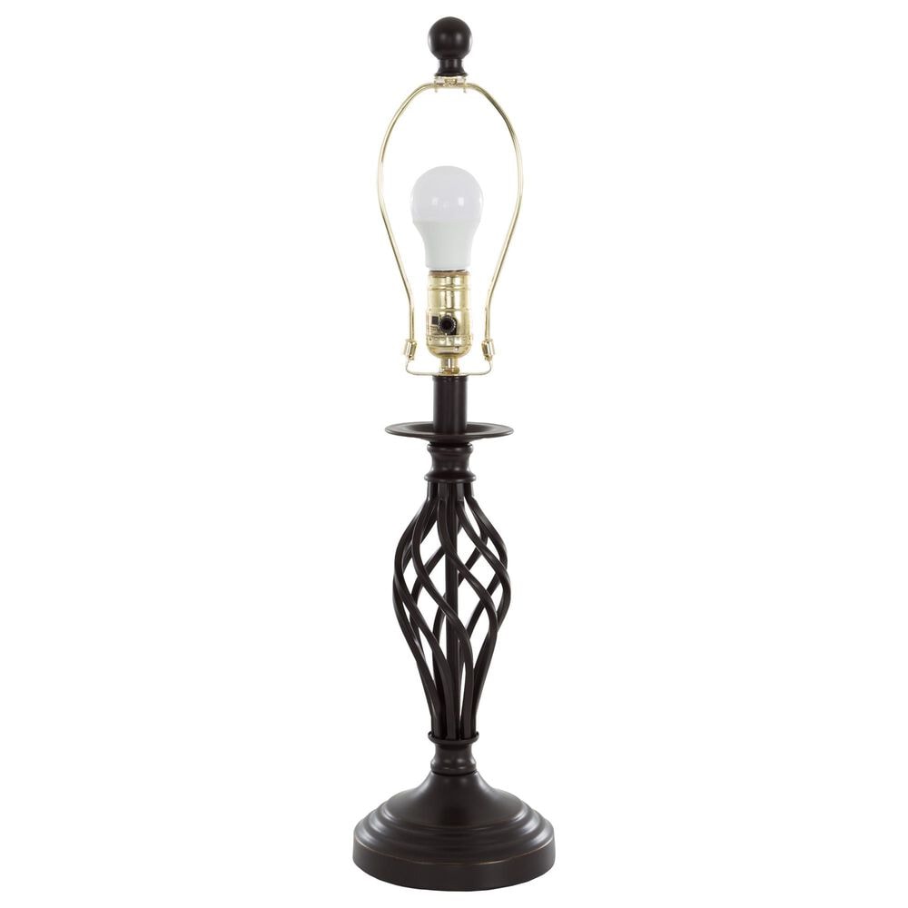 Timberlake Spiral Cage Table Lamp in Oil-Rubbed Bronze (Set of 2), , large