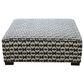 Fulton Home Marley Cocktail Ottoman in Nexus Onyx, , large