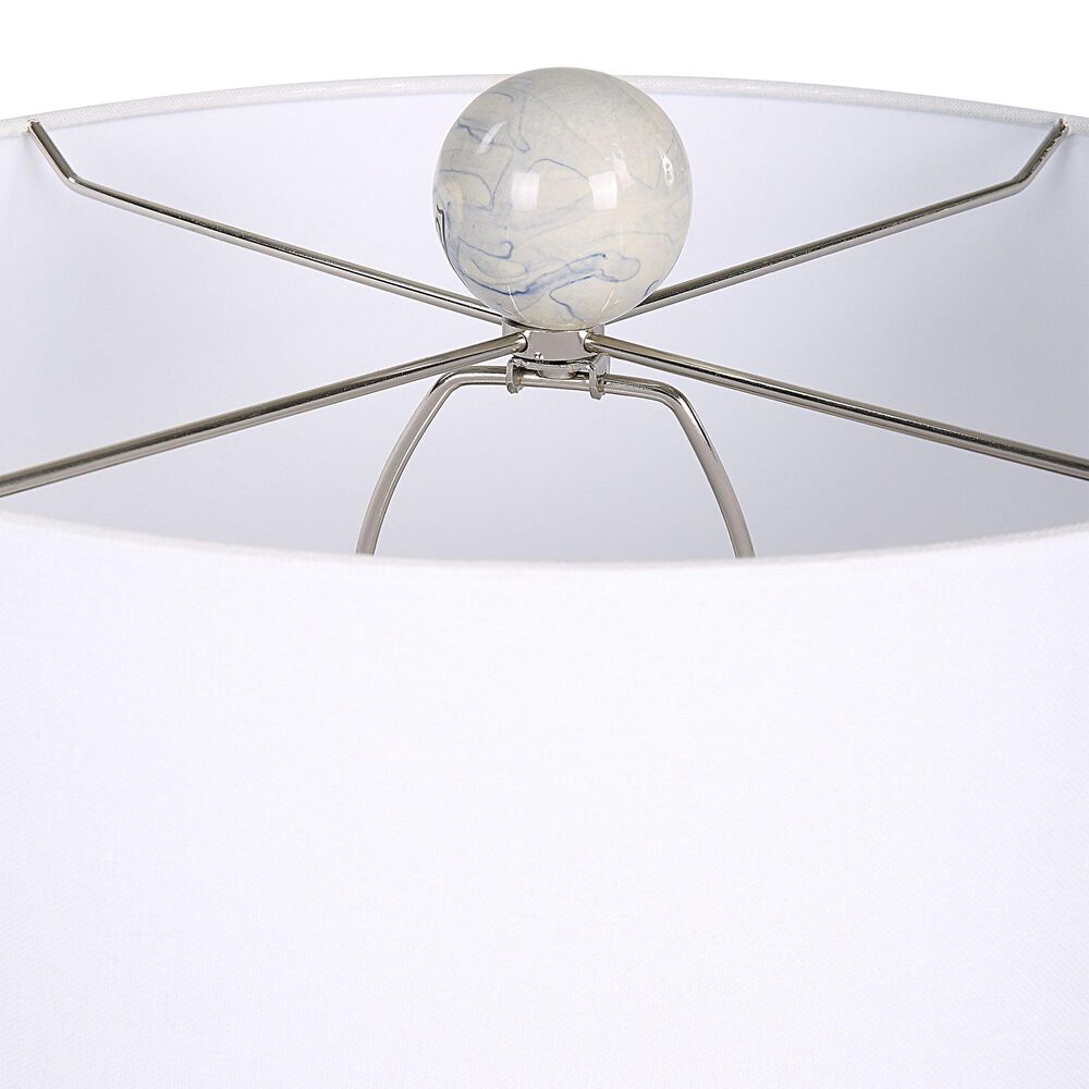 Uttermost Waves Accent Lamp in Cobalt Blue, , large